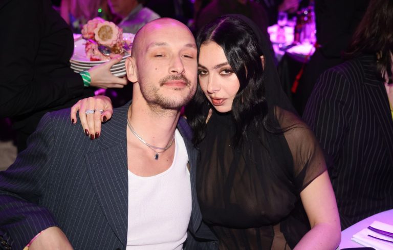 Charli XCX and The 1975's George Daniel share photos from London wedding