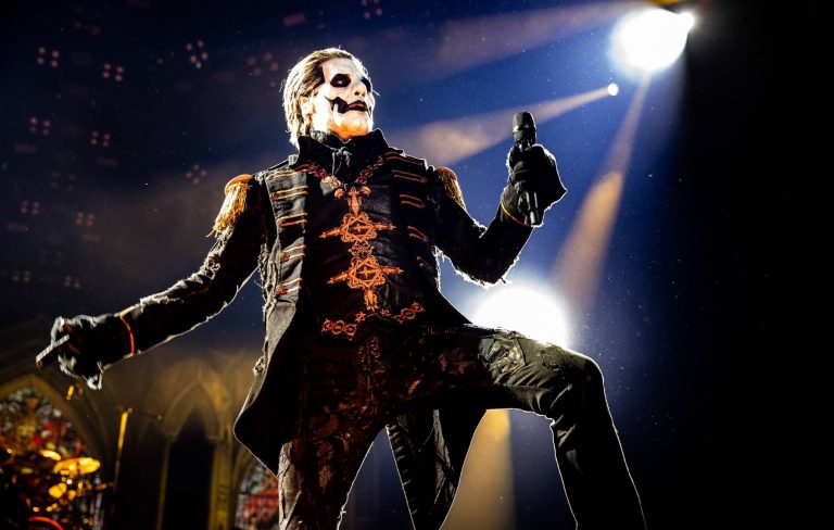 "Is rock dead?" Ghost's Tobias Forge hits back at KISS' Gene Simmons