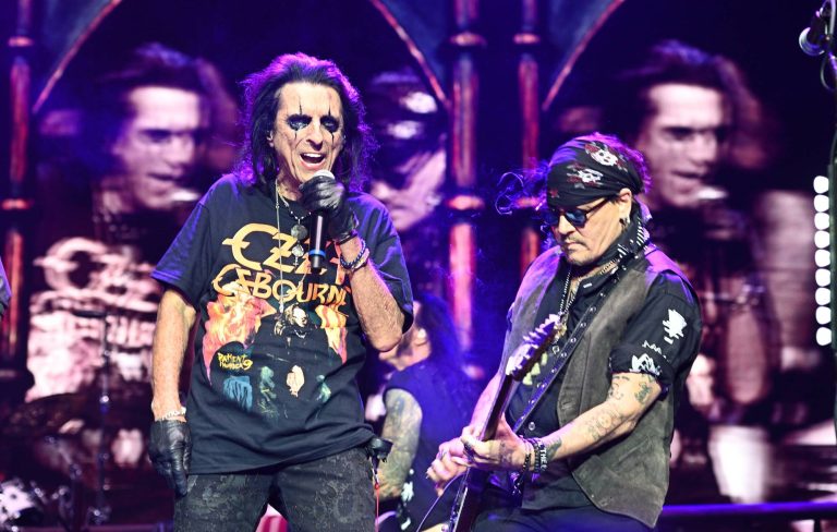 Watch Alice Cooper and Johnny Depp perform 'Paranoid' in tribute to Ozzy Osbourne