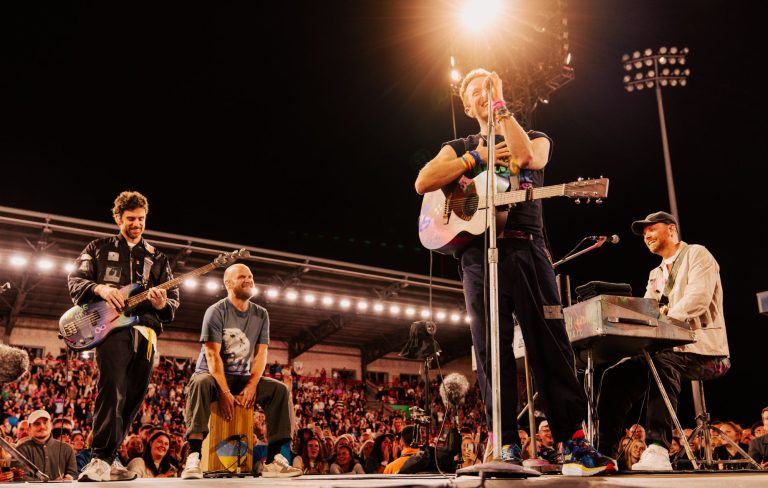 Coldplay kick off their UK stadium run in Hull, address kiss-cam “debacle"