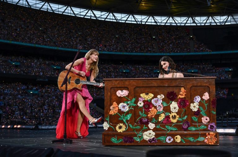 Gracie Abrams Pauses Mexico City Show to Congratulate Taylor Swift