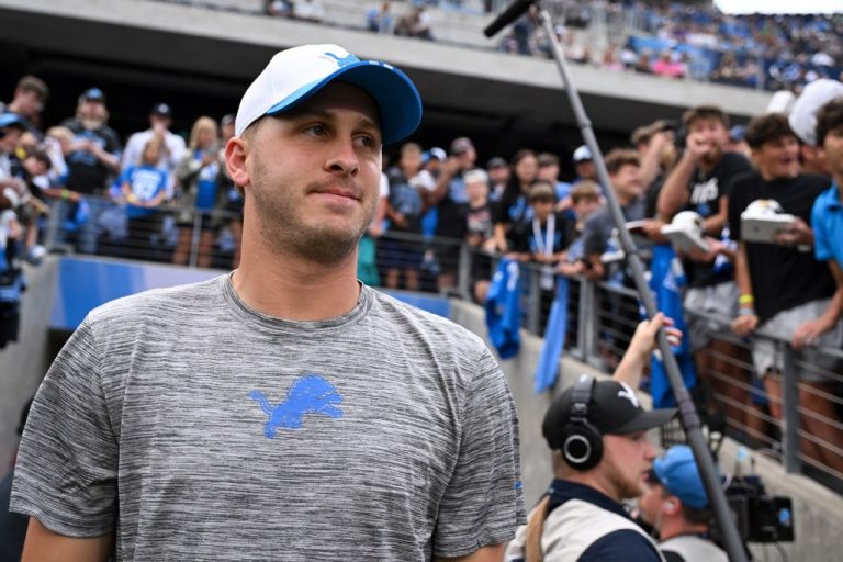 Jared Goff Reacts to Taylor Swift Name-Dropping Him on 'New Heights'