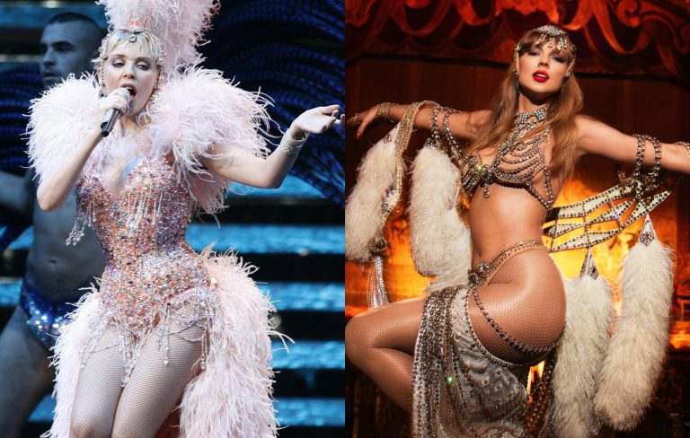 Kylie Minogue reacts to Taylor Swift 'Showgirl' comparisons