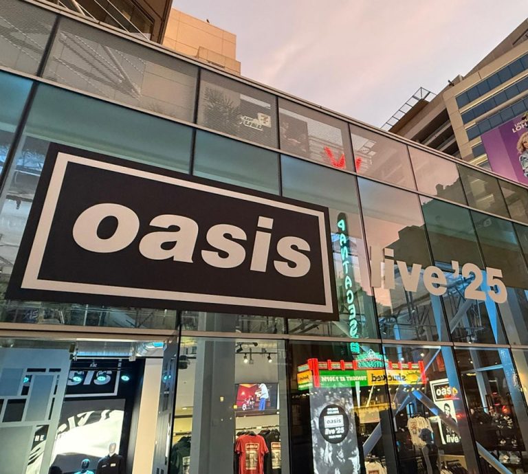 Oasis Tour Merch Store Opens in Los Angeles: Photos