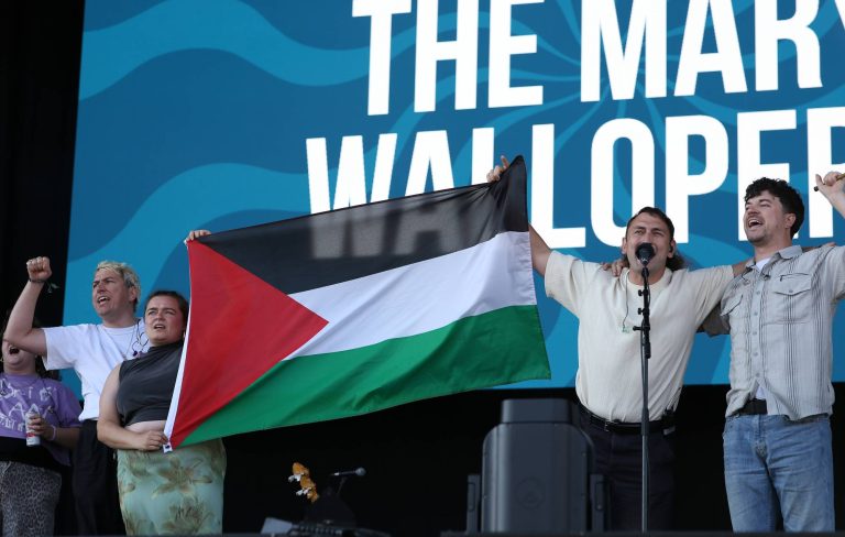 The Mary Wallopers set cut short at Victorious Festival after calling for "free Palestine"