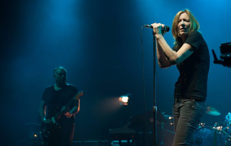 See behind-the-scenes of Portishead's rare reunion performance for Together For Palestine