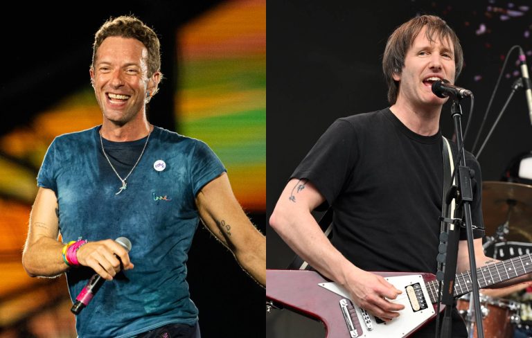 Watch Ash's Tim Wheeler join Coldplay for 'Clocks' at Wembley Stadium