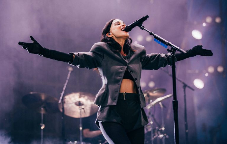 Watch St Vincent play deep cuts and fan favourites with Jules Buckley and Orchestra for BBC Proms