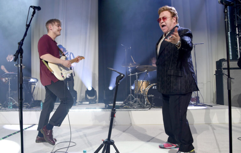 Sam Fender announces new single 'Talk To You' with "legend" Elton John playing piano