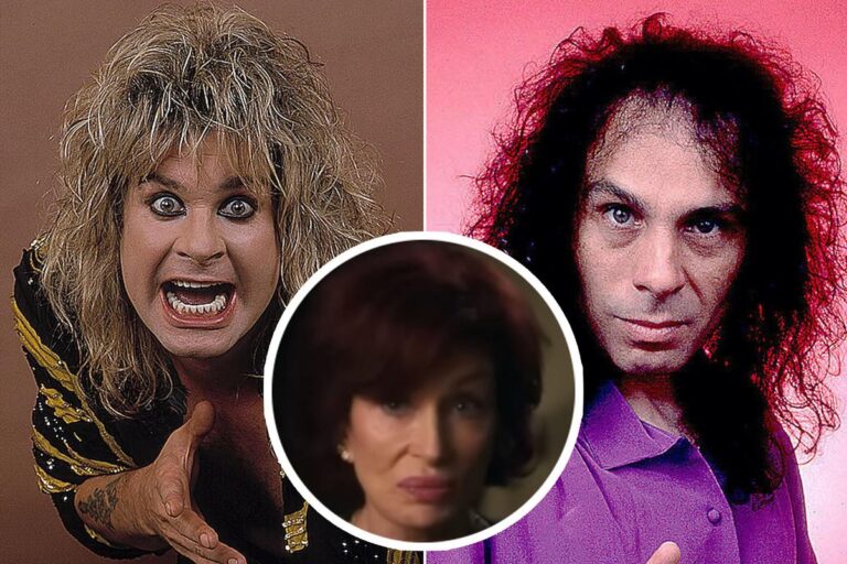 Sharon Osbourne Recalls Ozzy Trying to Stab Ronnie James Dio