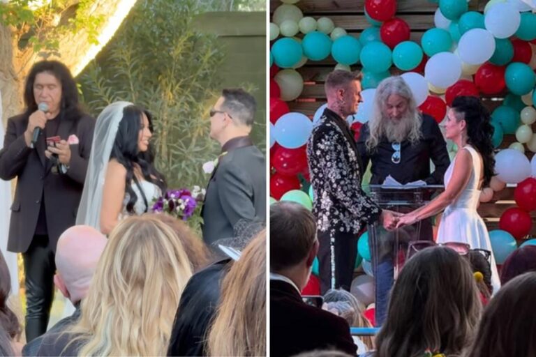Two Big Metal Weddings in Same Weekend + Gene Simmons Officiated