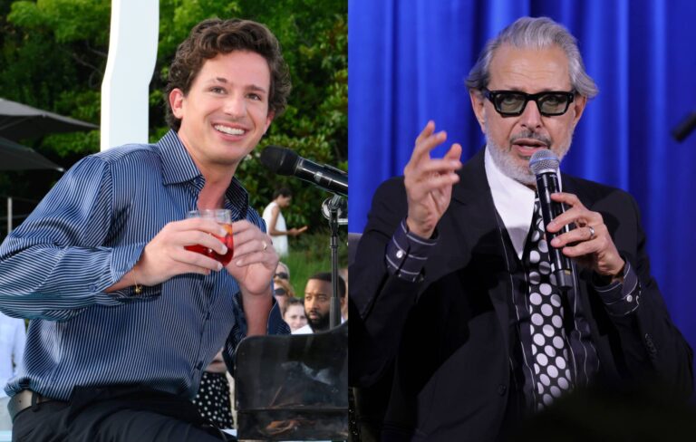 Watch Jeff Goldblum join Charlie Puth for cover of Cyndi Lauper’s ‘Time After Time’