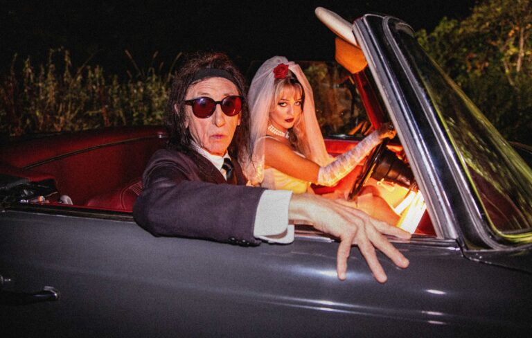 Watch Luvcat team up with "coolest man in the country" John Cooper Clarke for eerie new single 'He's My Man (The Anniversary)'