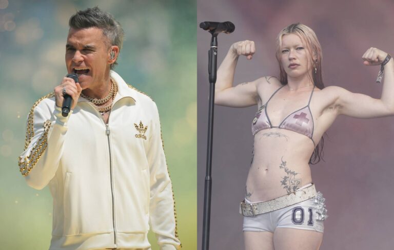 Watch Robbie Williams put a cheeky spin on Wet Leg’s ‘Chaise Longue’ in the Radio 1 Anthems Live Lounge Watch Robbie Williams put a cheeky spin on Wet Leg's 'Chaise Longue' in the Radio 1 Anthems Live Lounge