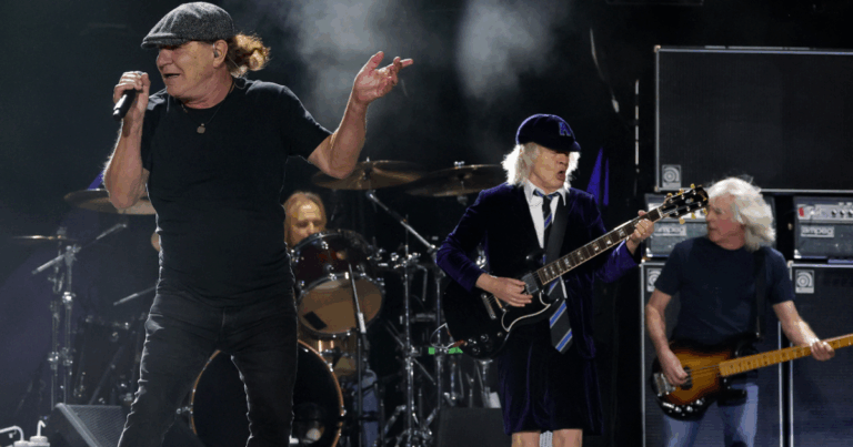 AC/DC's Melbourne Show Showed Up On the Richter Scale
