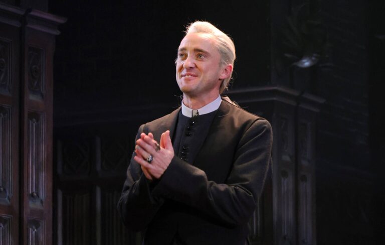 Tom Felton returns as Draco Malfoy in Harry Potter Broadway show Tom Felton returns as Draco Malfoy in Harry Potter Broadway show