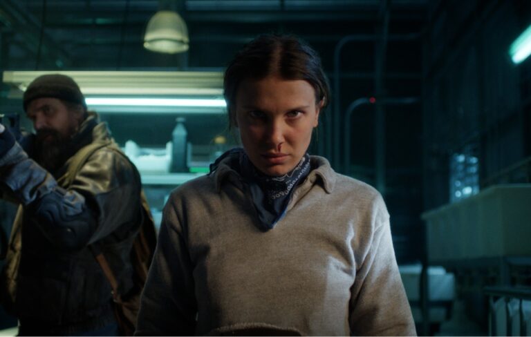 who does Eleven find at the base?